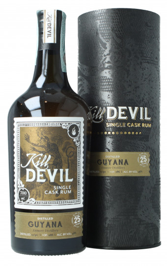 Enmore  Distillery Demerara  rum 25 year old 1990 70cl 46% Kill Devil -Single Cask Rum