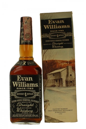 EVAN WILLIAMS 7 years old - Bot.70's 75cl 90 US Proof