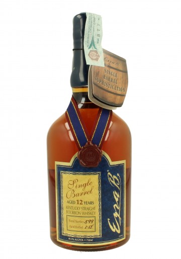 EZRA BROOKS cask 599 12 YO 75 CL 49,5 %