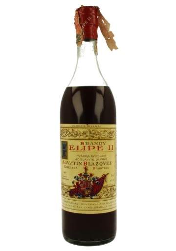 FELIPE II  Brandy Bot.60/70's 75cl 40 % Augustin Blanquez