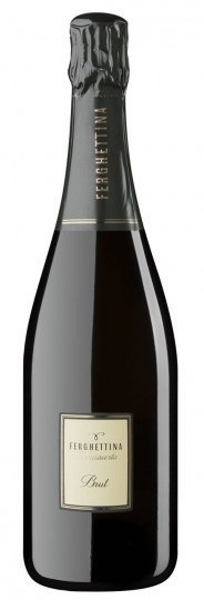 FERGHETTINA Brut Docg 75cl 12.5% 85% Chardonnay – 15% Pinot nero