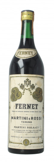 Fernet Martini Rossi Bot around 1960 100cl 45%
