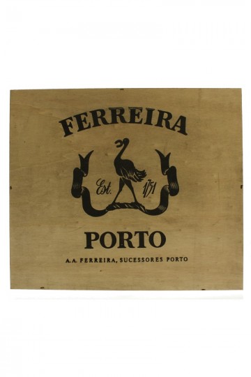 Ferreira Box 3  Porto bottles Bot. 70/80's 3x75cl 20%