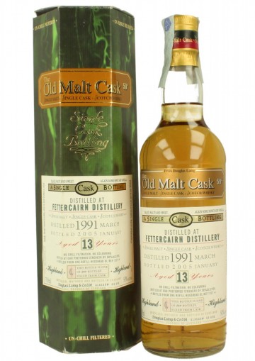 FETTERCAIRN 13yo 1991 2005 70cl 50% Douglas Laing - OMC -  289 bottles