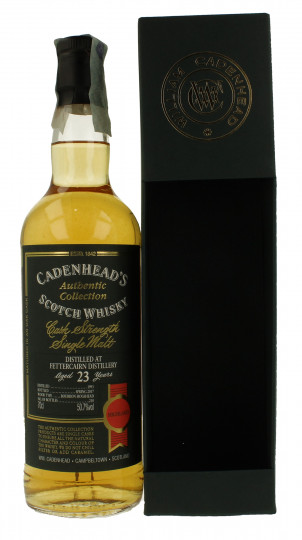 FETTERCAIRN 23 Years Old 1993 2017 70cl 50.7% Cadenhead's - Authentic Collection