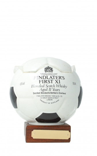FINDLANDER'S (lagavulin) Blend 11 year old - Bot. in The 80's 75cl 43% Football Ceramic NO box