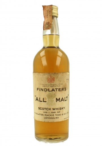 FINDLATER'S All Malt-Lagavulin 5yo Bot.60/70's 75cl 43% Findlader's Mackie Todd