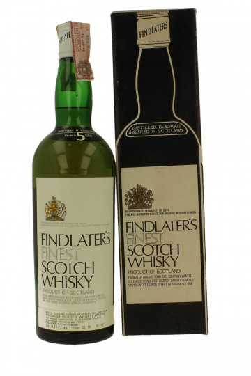 FINLANDER 'S Finest Scotch Whisky (lagavulin) 5 Years Old Bot.70's 75cl 43% Mackie & Co. (Lagavulin Distillery Malt Mill)