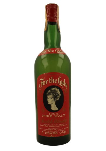 FOR THE LADY Pure Malt  5yo Bot.60/70's 75cl 43%