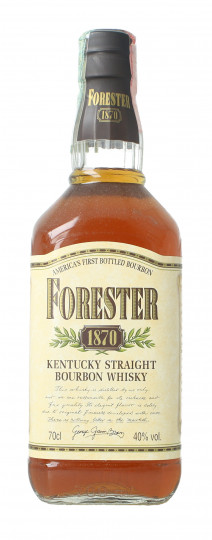 FORESTER  Straight Bourbon Whiskey - Bot. in The 90's 70cl 40%