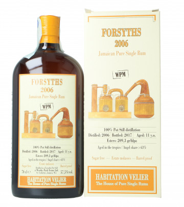 FORSYTHS WPM Jamaica Pure single Rum 11yo 2006 2017 70 CL 57,5 % HABITATION VELIER TROPLICAL AGES