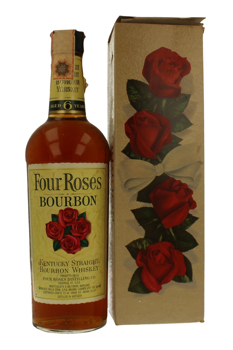 Four Roses Bourbon Whiskey 0 Straight - Kentucky Whisky Barrel Old