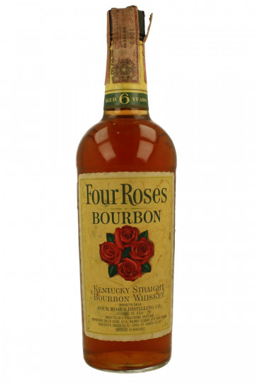 Four Roses  Kentucky Straight Bourbon Whiskey 6 years old Bot.60/70's 75cl 43%