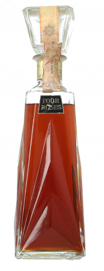Four Roses Kentucky Straight Bourbon Whiskey - Bot.60's or early 70's 75cl 43% ob- cork damaged Can leak during shipemnt !!!!