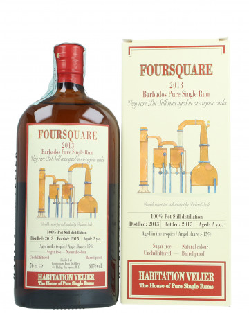 FourSquare a Barbados Pure Single Rum 2  Year Old 2013 2015 70cl 64% Habitation Velier