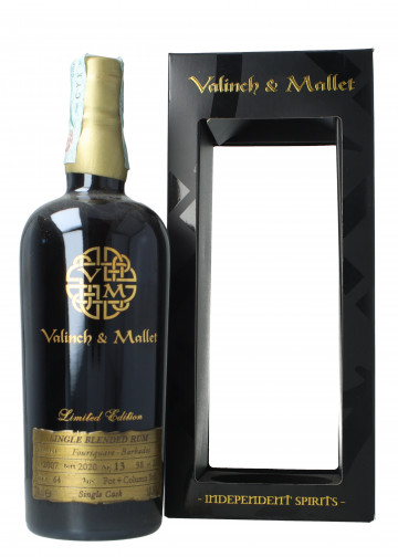 FOURSQUARE Barbados  pure single rum 13 year old 2007 2020 70cl 58.3% Valinch & Mallet