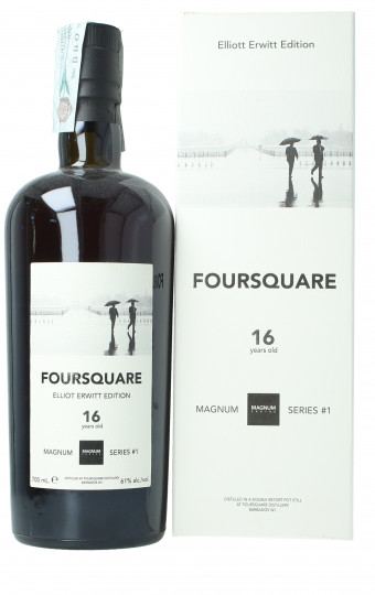 FOURSQUARE Barbados pure single rum 16 year old 70cl 61% Magnum series 1 Elliot Erwitt