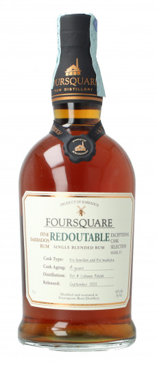 FOURSQUARE Barbados pure single rum Redoutable 14 year old bottled 2020 70cl 61% OB-