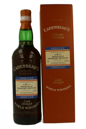 CADENHEAD'S INCHGOWER 9年 Frankfort Kentucky 9yo 70cl 64.2% Cadenhead's -Authentic