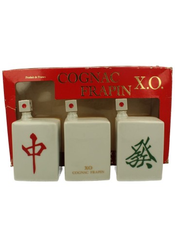 FRAPIN COGNAC xo 3 x 25cl 40 % 3 ceramic decanter - Products