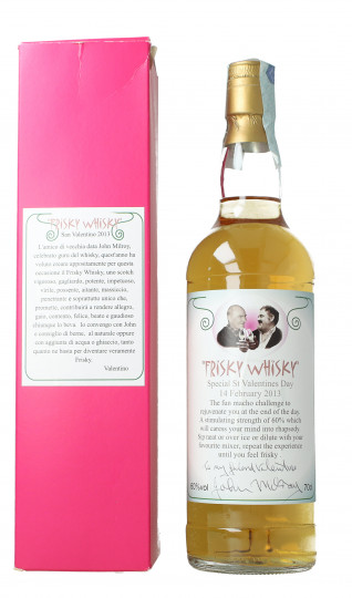 Frisky  Whisky 2013 edition 70cl 60% John Milroy -Zagatti Edition