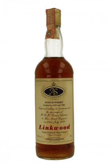 full series Royal Marriage Andrew and Sarah 1959-1960 75cl 40% Gordon MacPhail  - 6 bottles -glendronach-linkwood-glen grant-mortlach-pride of -machphail's