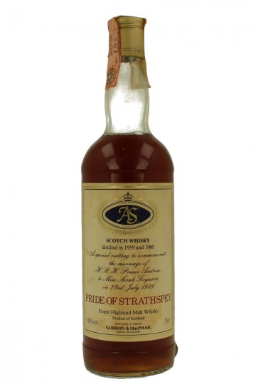 full series Royal Marriage Andrew and Sarah 1959-1960 75cl 40% Gordon MacPhail  - 6 bottles -glendronach-linkwood-glen grant-mortlach-pride of -machphail's