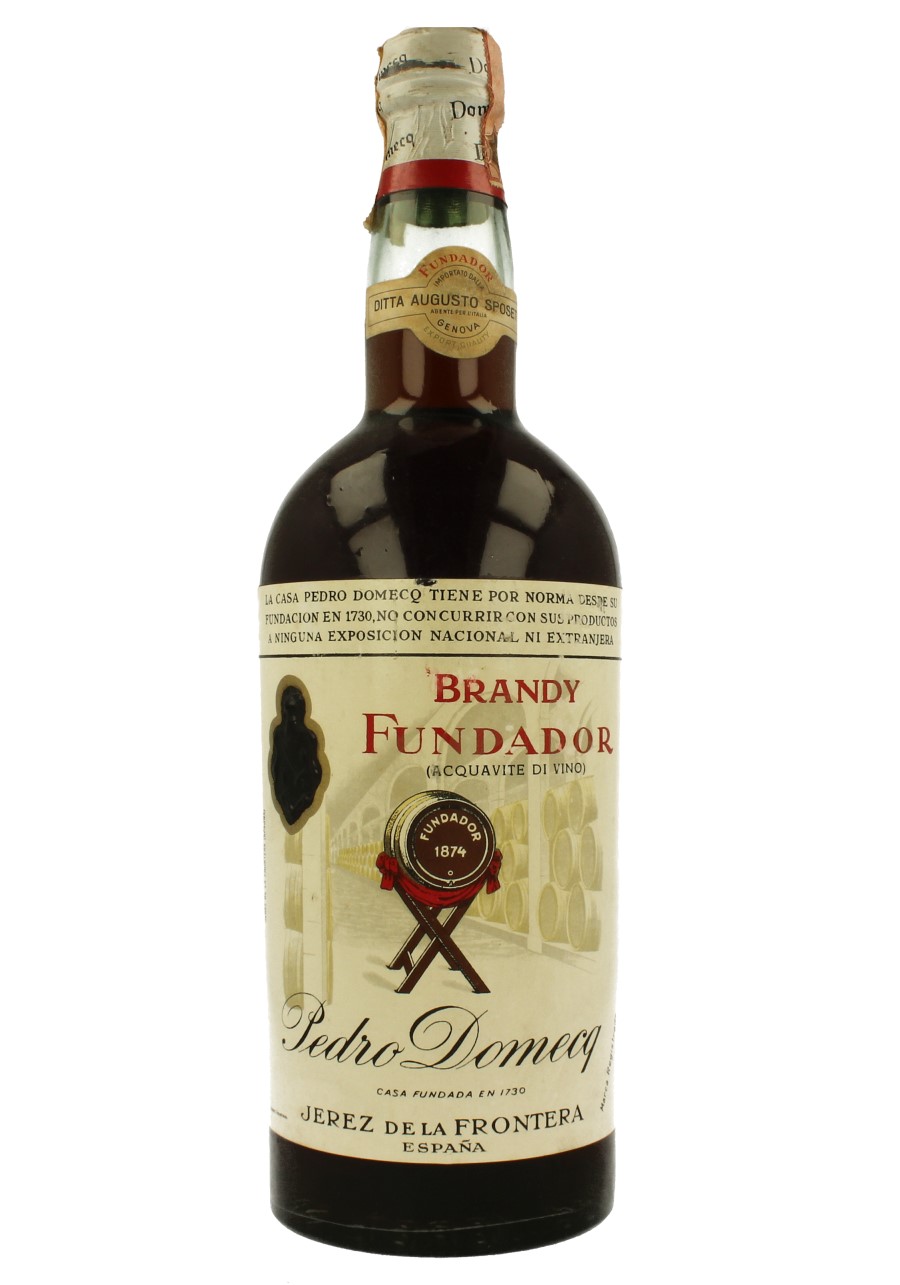 FUNDADOR Brandy Bot.50/60's 200cl 40 Pedro Domenq Magnum Products