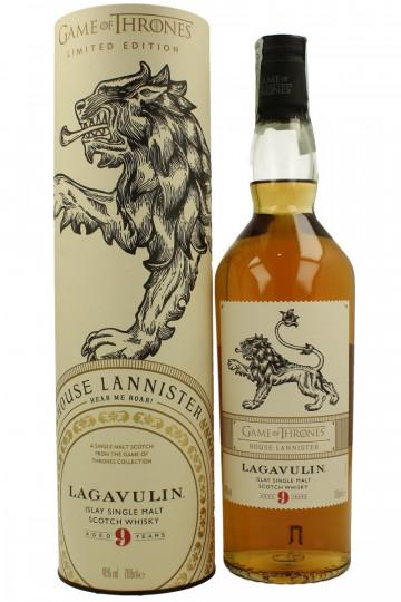 GAME OF THRONES Limited Bottling 6x70cl OB-series of 6 bottles - Lagavulin, Cardhu, Talisker, Clynelish, R. Lochnagar, Dalwhinnie, Glendullan, Oban