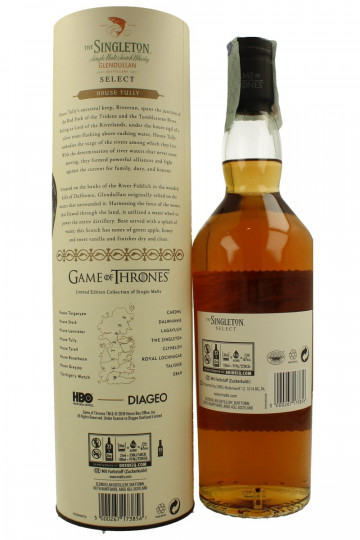 GAME OF THRONES Limited Bottling 6x70cl OB-series of 6 bottles - Lagavulin, Cardhu, Talisker, Clynelish, R. Lochnagar, Dalwhinnie, Glendullan, Oban