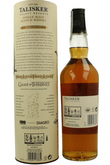 GAME OF THRONES Limited Bottling 70cl - Lagavulin, Cardhu, Talisker, Clynelish, R. Lochnagar, Dalwhinnie, Glendullan, Oban