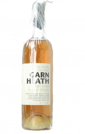 Garn Heath France Whisky 21 year old 1969 75cl 47%