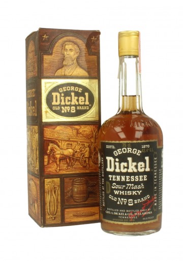 GEORGE DICKEL Old No.8 75cl 86.8 proof 'D' French Market