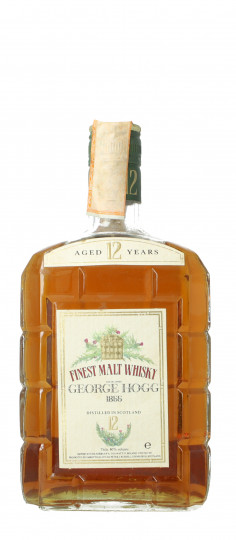 George Hogg  Malt  Scotch Whisky 12 Years Old - Bot. in The 70's 75cl 40%
