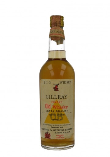 GILLRAY Bot.60/70's 75cl  43% - Blended