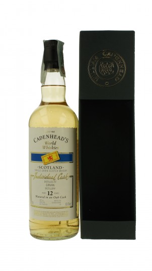 GIRVAN 12 years old 2018 70cl 60.3% Cadenhead's - World Whiskies