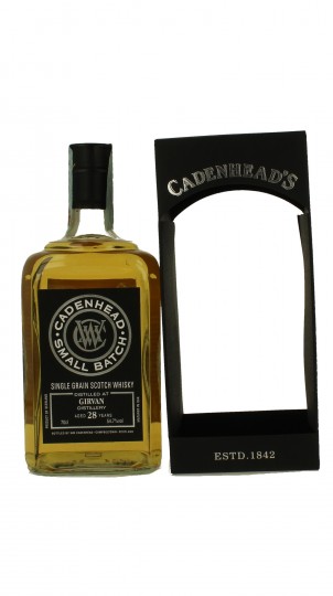 GIRVAN 28 years old 1988 2016 70cl 54.7% Cadenhead's - Small Batch