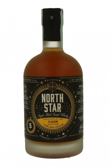 GLASGOW DISTILLERY 5yo 2016 2021 70cl 51.5% - North star