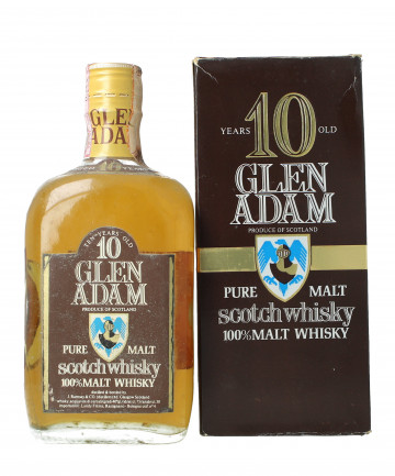 GLEN  Adam Pure malt  Scotch whisky 10 year old - Bot. in The 80's 75cl 40% OB-