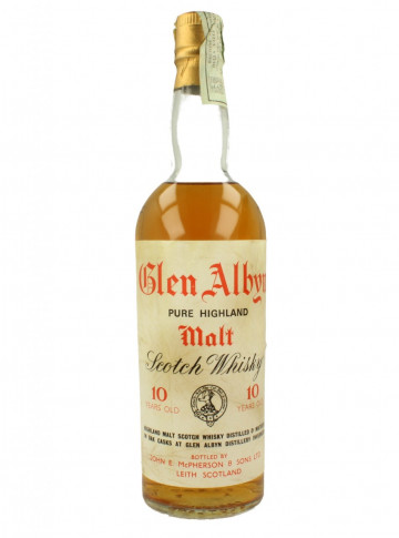 GLEN ALBYN 10yo Bot.60's 75cl 43% OB