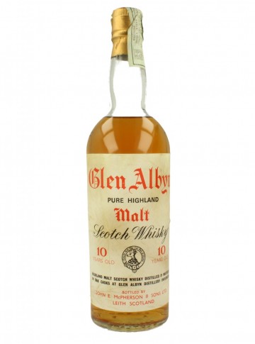 GLEN ALBYN 10yo Bot.60's 75cl 43% OB