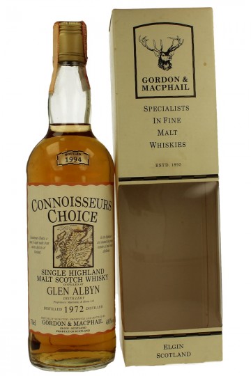 GLEN ALBYN 1972 1994 70cl 40% Gordon MacPhail