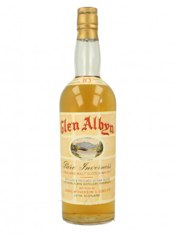 GLEN ALBYN Pure Highland Malt 10yo Bot.70's 75cl 43.4% OB