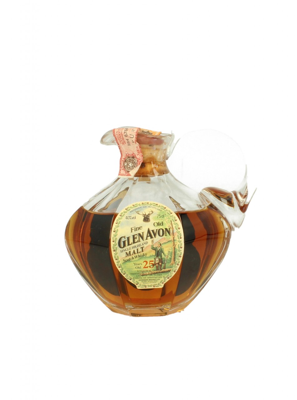 GLEN AVON 25yo Bot.80's 40% Avonside Whisky LTD - Products