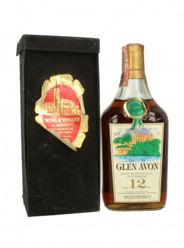 GLEN AVON AVONSIDE 12 YO 75 CL 40 % BESTETTI - Products - Whisky