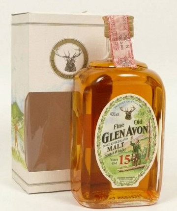 GLEN AVON (Gleanfraclas or Macallan ) Speyside Scotch Whisky 15yo Bot.90's 70cl 40% Avonside Whisky LTD