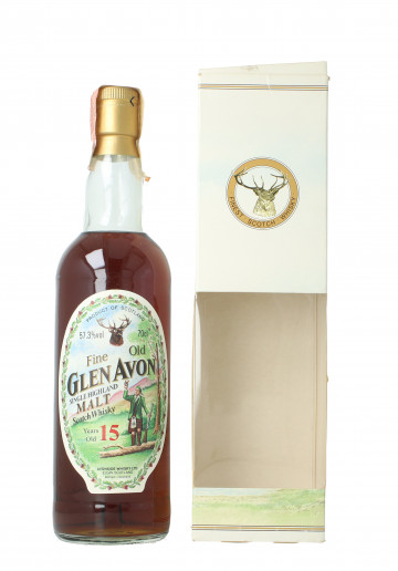 GLEN AVON (Glenfarclas ??? - Macallan ????) 15 years old Bot 80's 75cl 57.3% Avonside Whisky LTD -