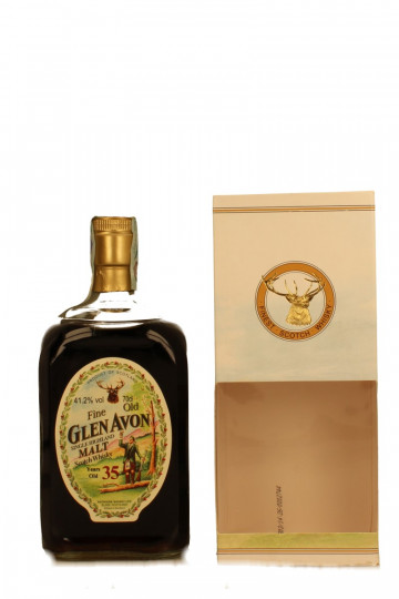 GLEN AVON (Glenfraclas) Speyside Scotch Whisky 35 years old 70cl 41.2% - G&M Only for Sandro al Navile amazing cask