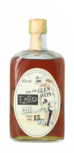 GLEN Avon (macallan or Glenfarclas??) 15 year old - Bot. in The 80's 75cl 40% Gordon MacPhail  -Emilio  Bar Metro
