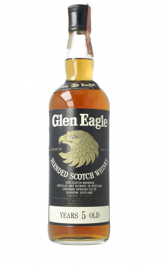 GLEN EAGLE   Blended Scotch  Whisky 5 Year Old - Bot. in The 70's 75cl 40% OB- Old Macallan inside ???